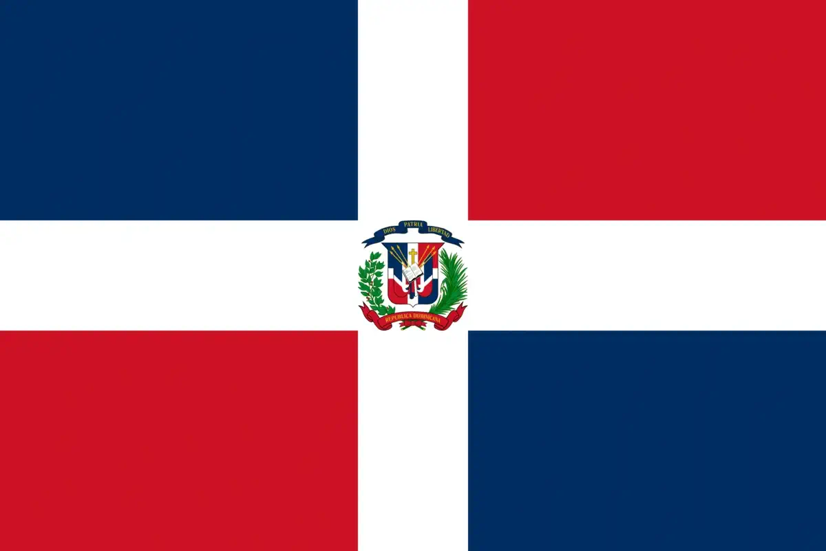bandera de la republica dominicana
